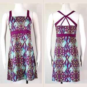 Soybu athleisure performance dress w/ built-in shelf bra